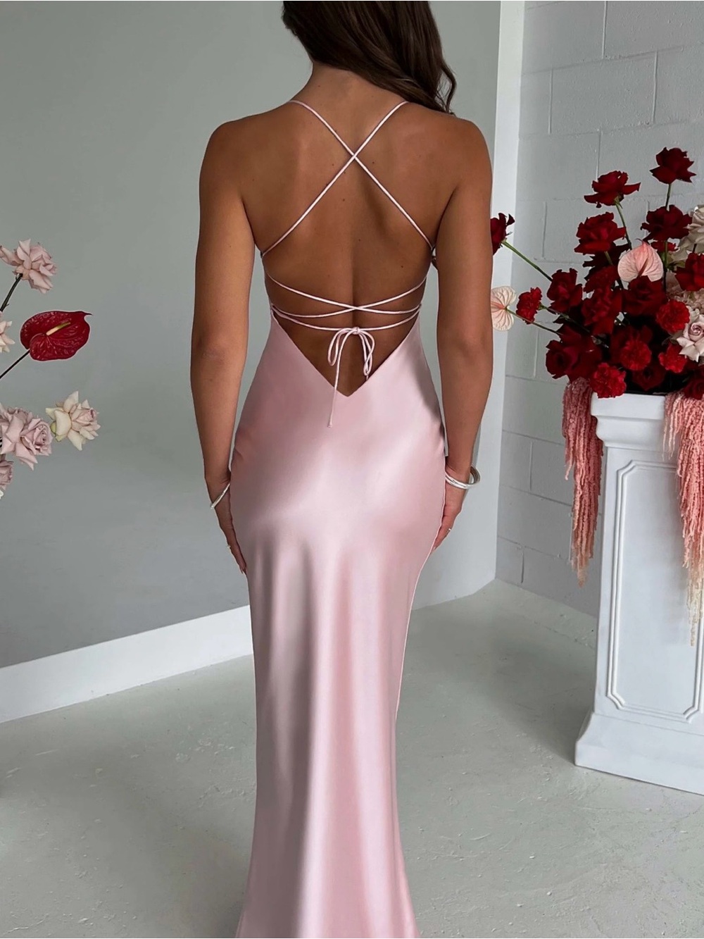 Malika Maxi Dress - Blush - Picture 4 of 7